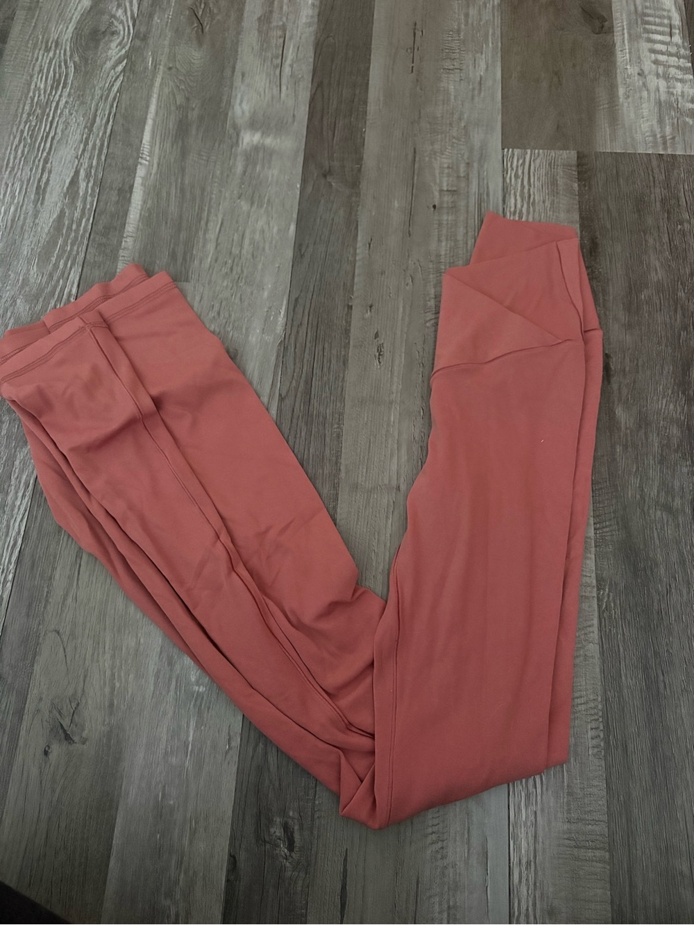 Aerie High-Rise Pink Flare Leggings